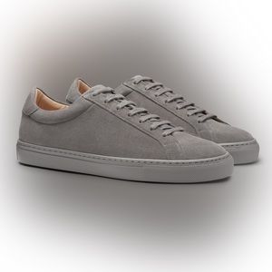 Suitsupply Grey Suede Sneakers (size 12/45) (worn once)